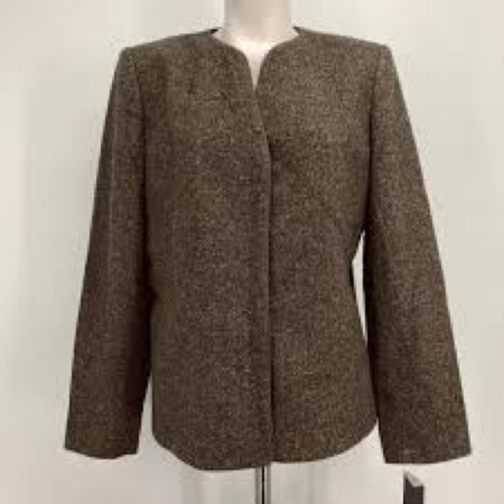 Kate Hill Classic Brown Blazer
